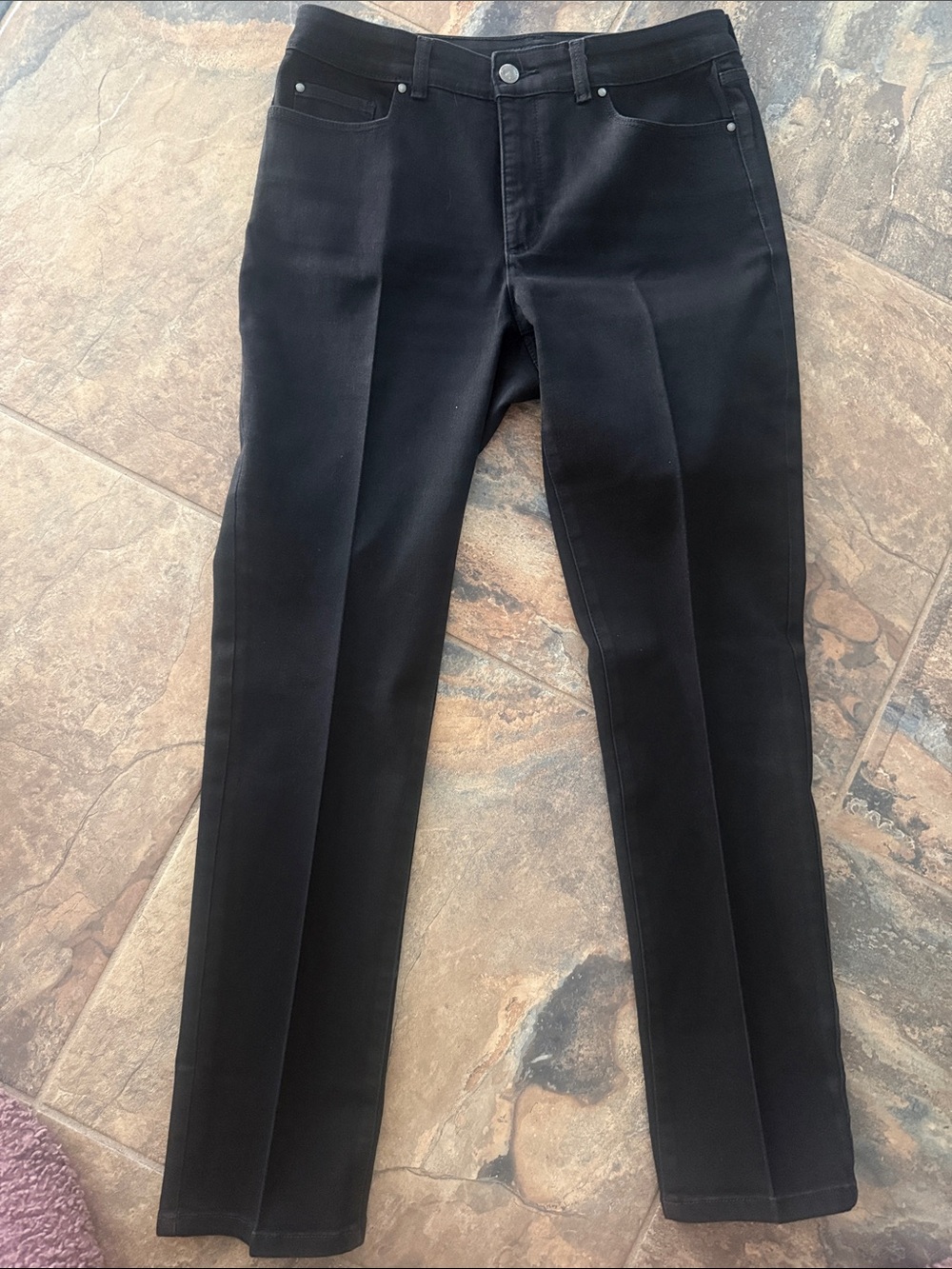 Charter Club Black Women’s Straight Leg Jeans